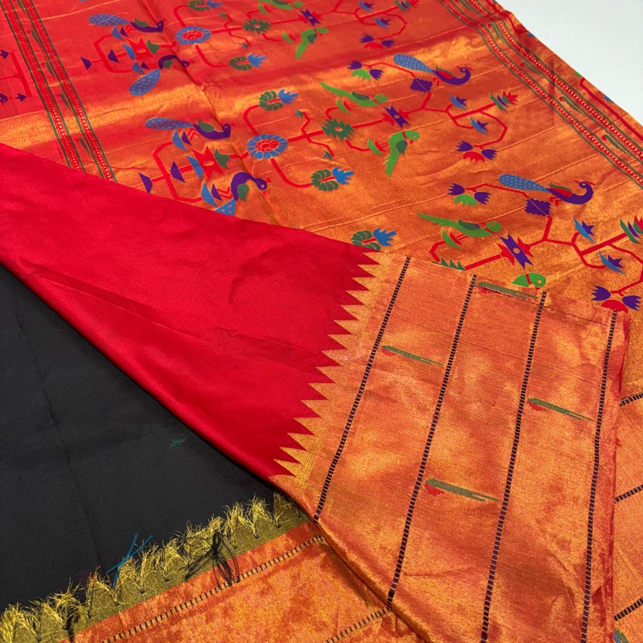 Pure Paithani Silk Saree