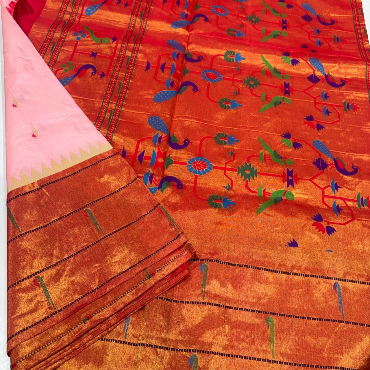 Pure Paithani Silk Saree