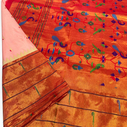 Pure Paithani Silk Saree