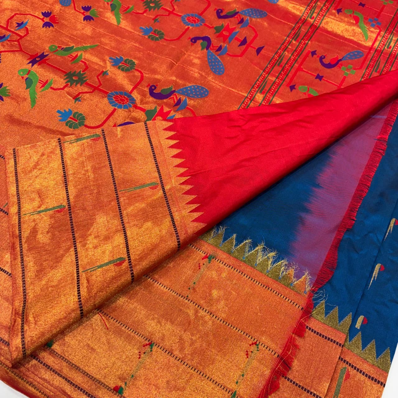 Pure Paithani Silk Saree