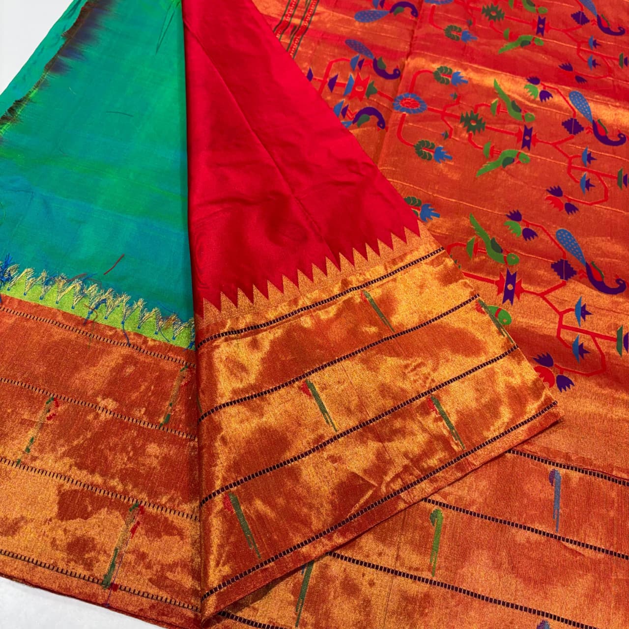 Pure Paithani Silk Saree