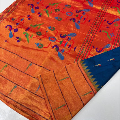 Pure Paithani Silk Saree