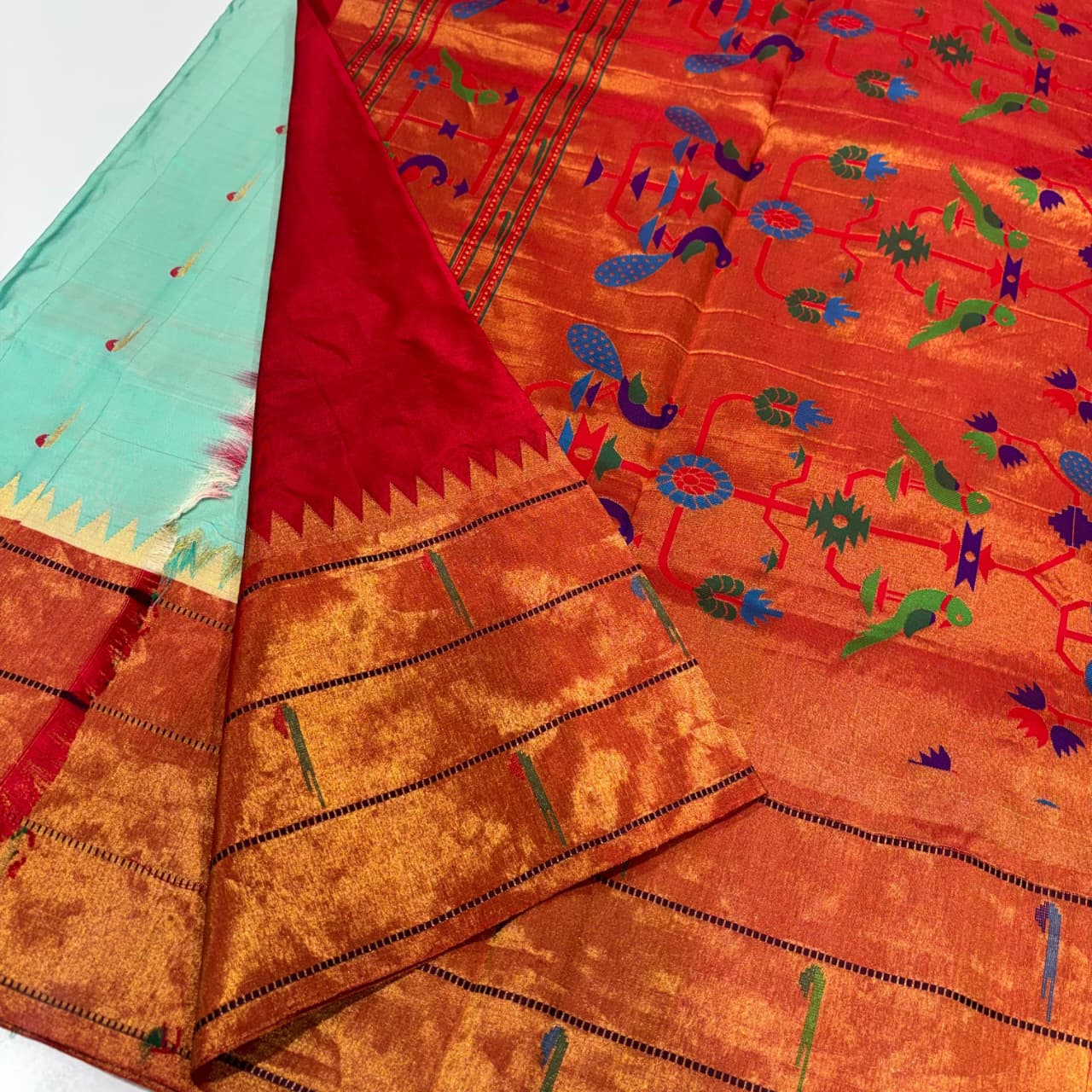 Pure Paithani Silk Saree