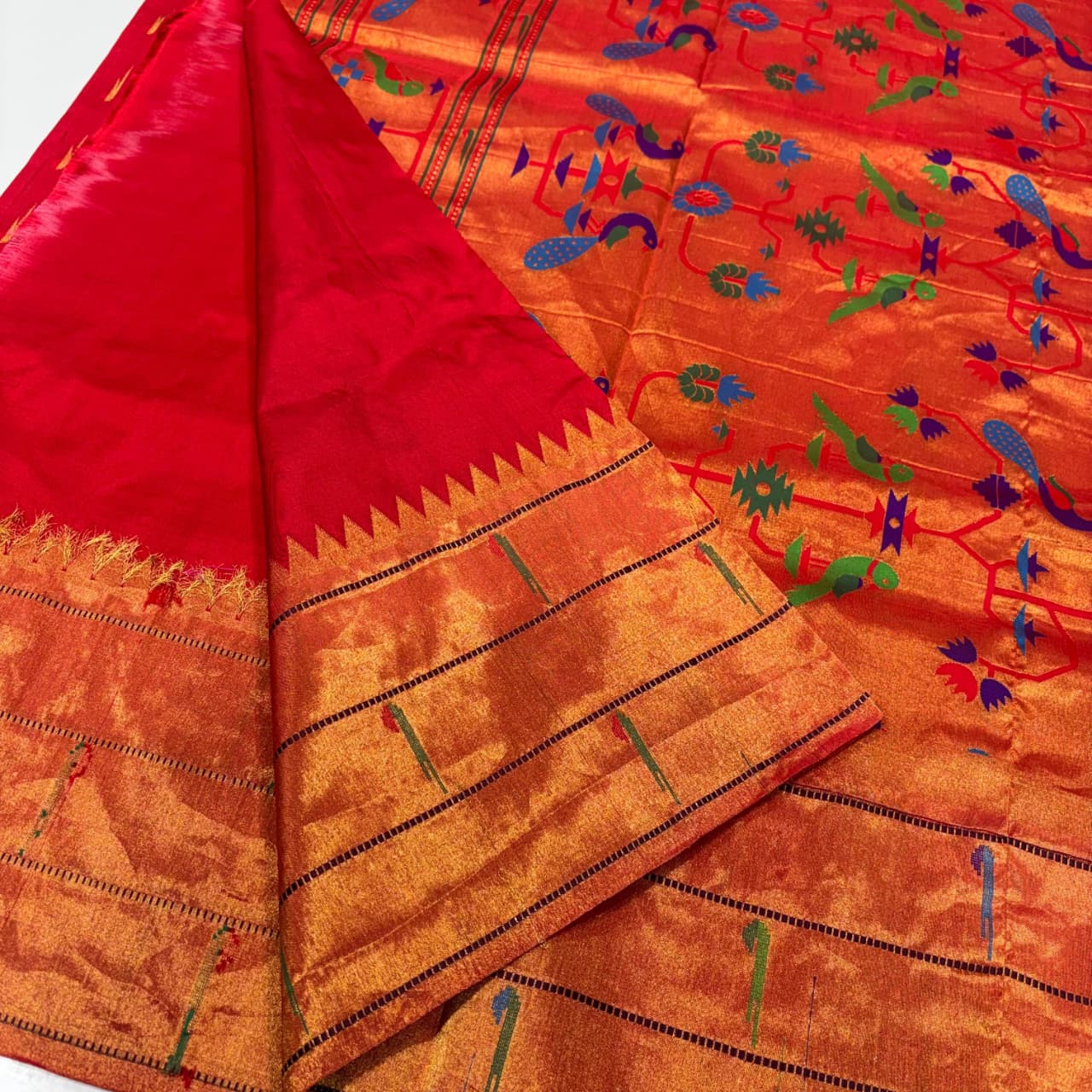 Pure Paithani Silk Saree