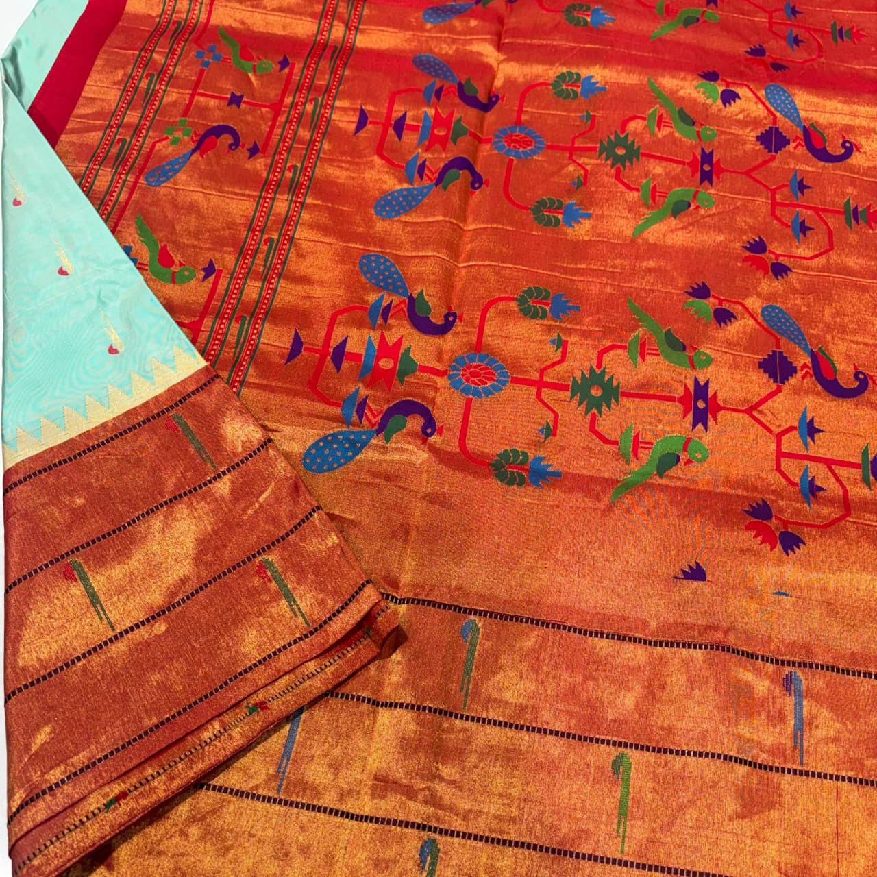 Pure Paithani Silk Saree