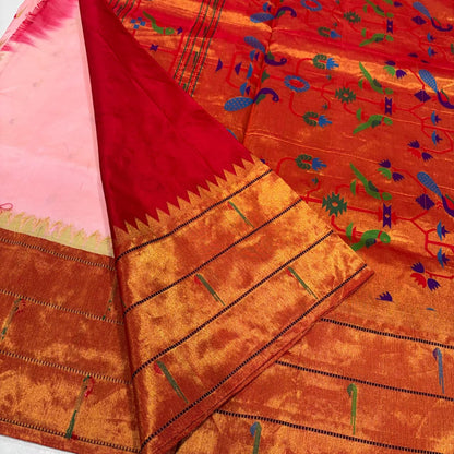 Pure Paithani Silk Saree