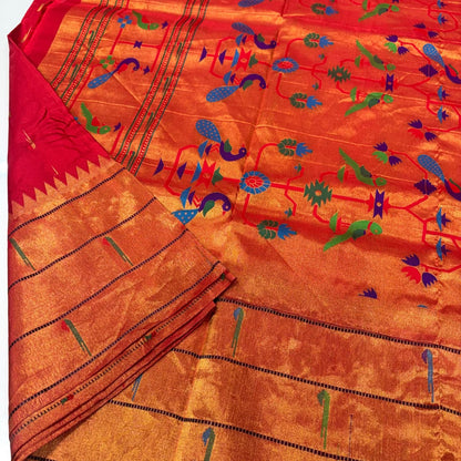 Pure Paithani Silk Saree