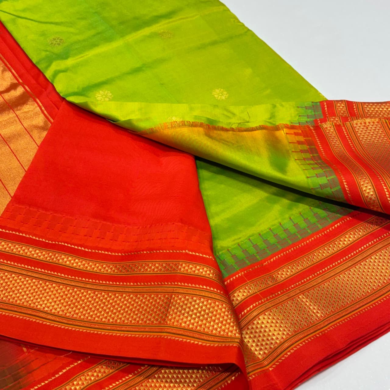 Pure Ilkal Silk Saree