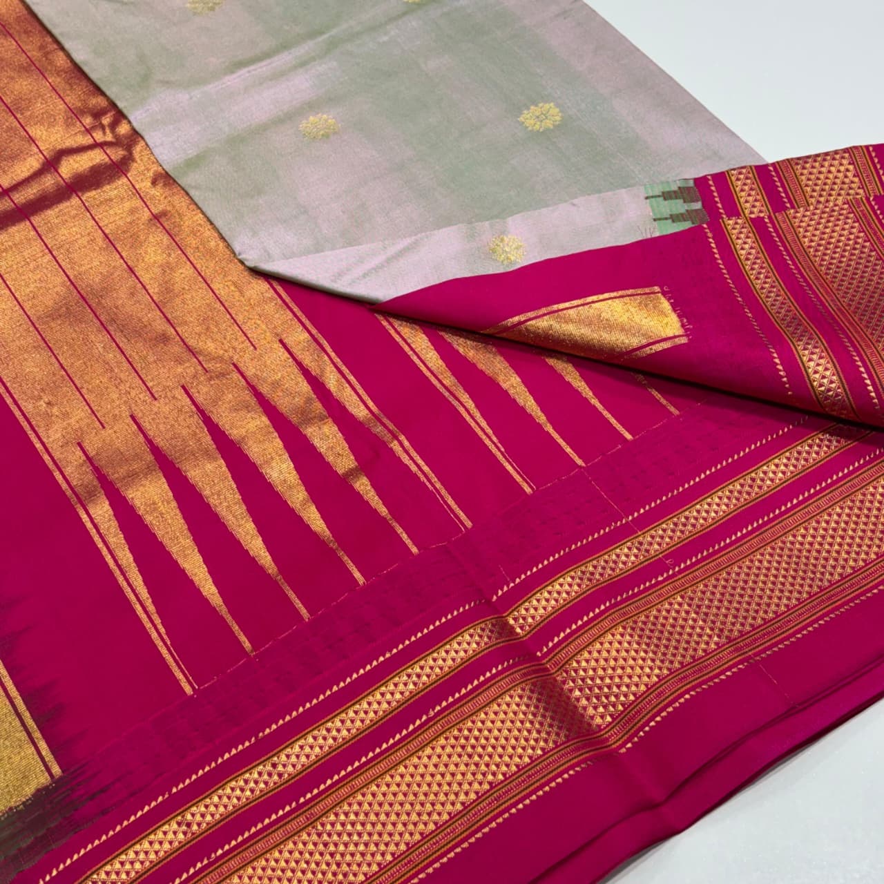 Pure Ilkal Silk Saree