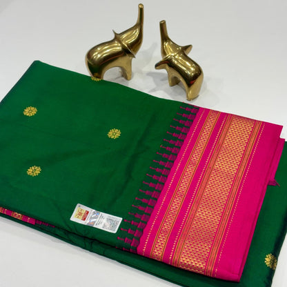 Pure Ilkal Silk Saree