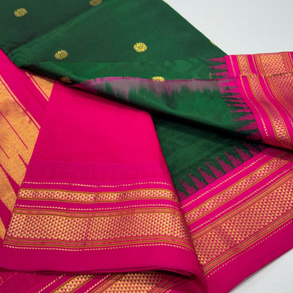 Pure Ilkal Silk Saree