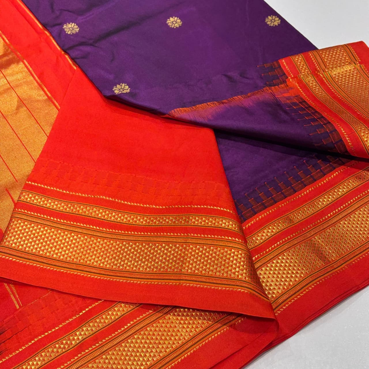 Pure Ilkal Silk Saree