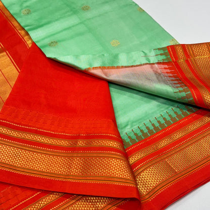 Pure Ilkal Silk Saree