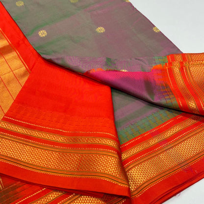 Pure Ilkal Silk Saree