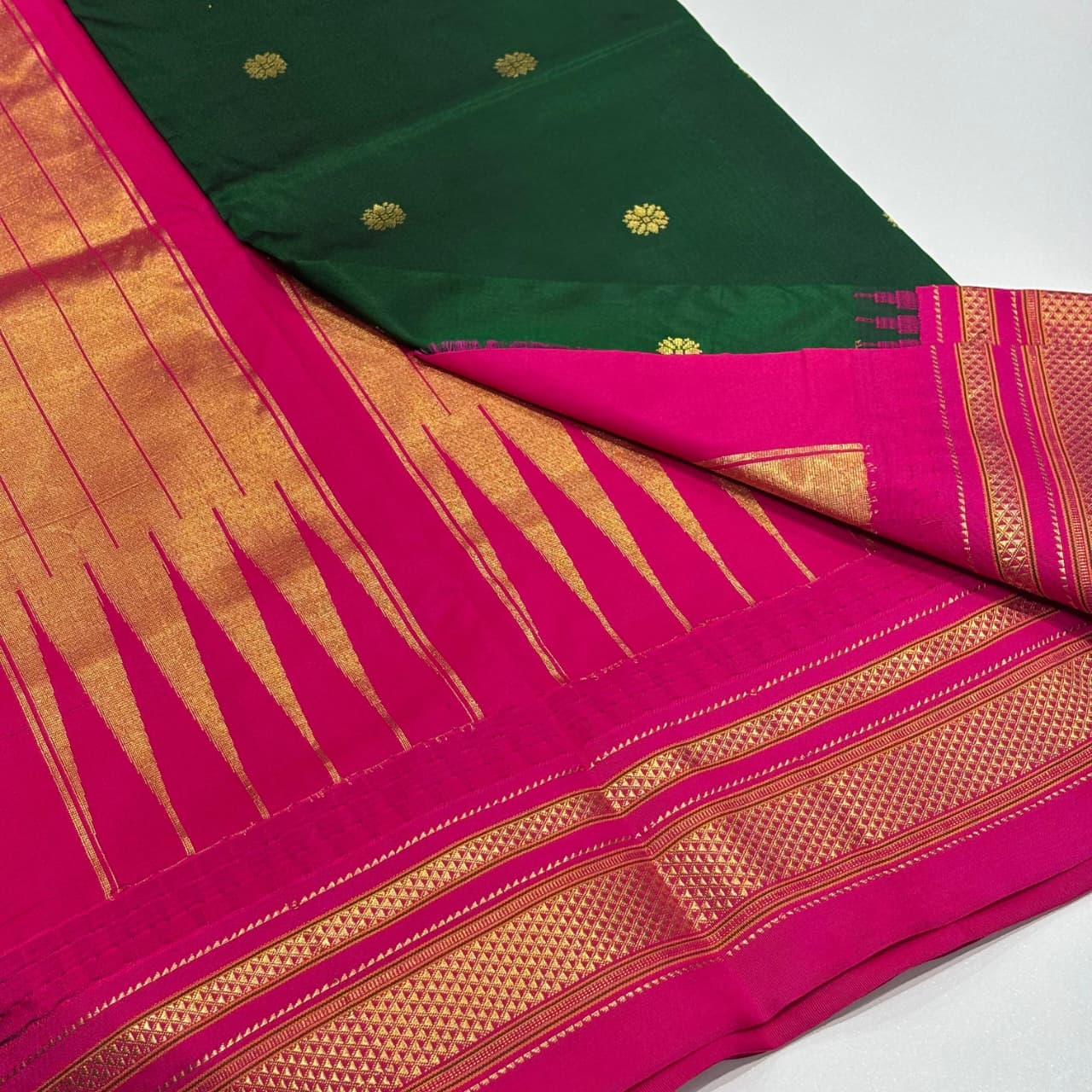 Pure Ilkal Silk Saree