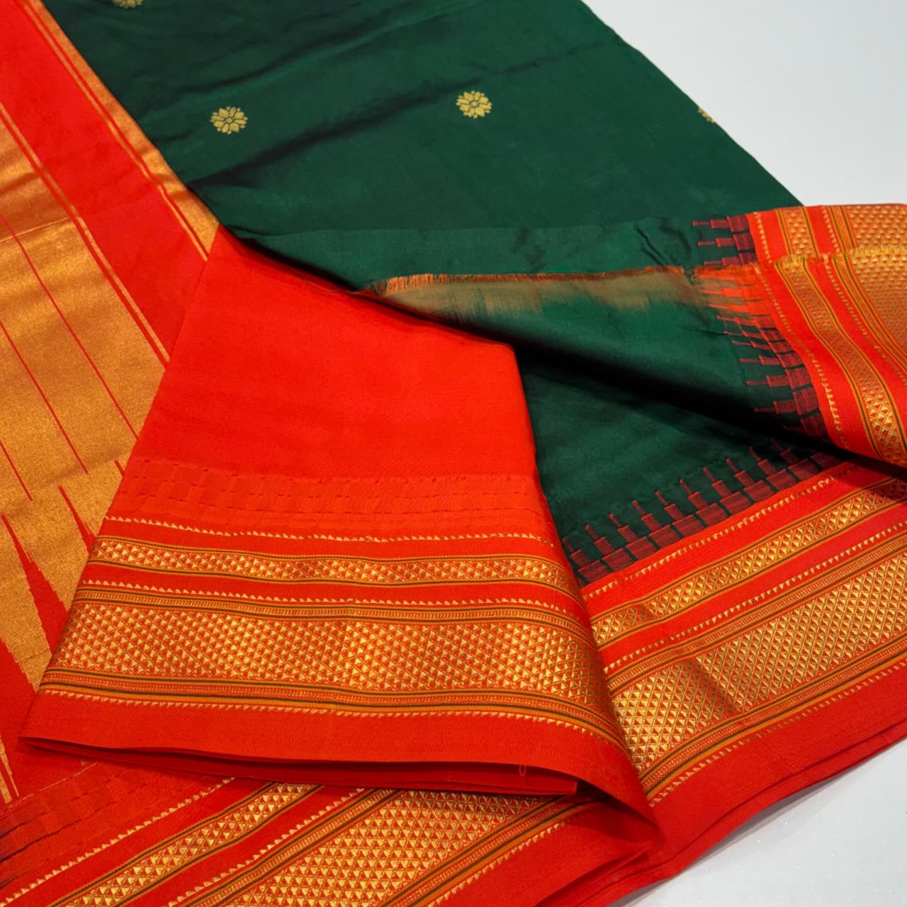 Pure Ilkal Silk Saree