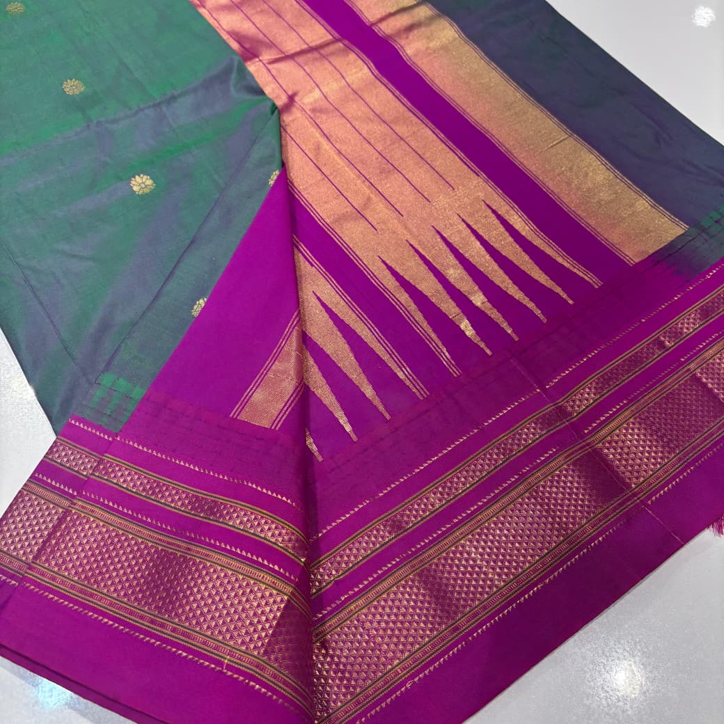 Pure Ilkal Silk Saree