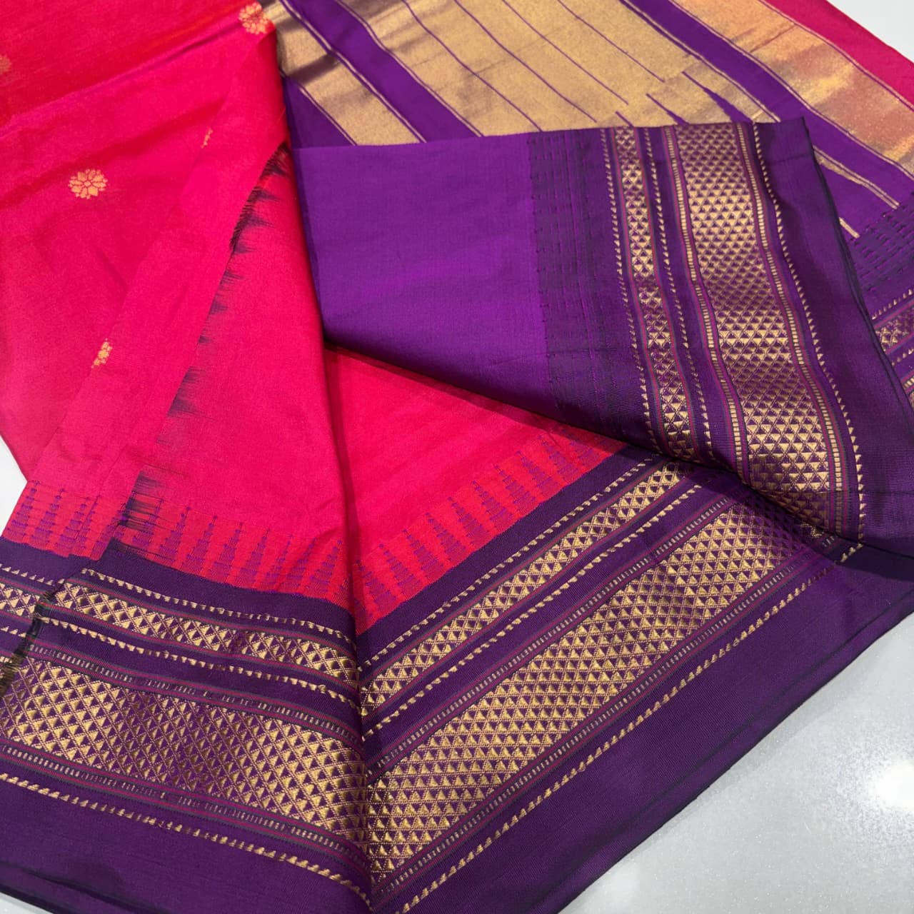 Pure Ilkal Silk Saree
