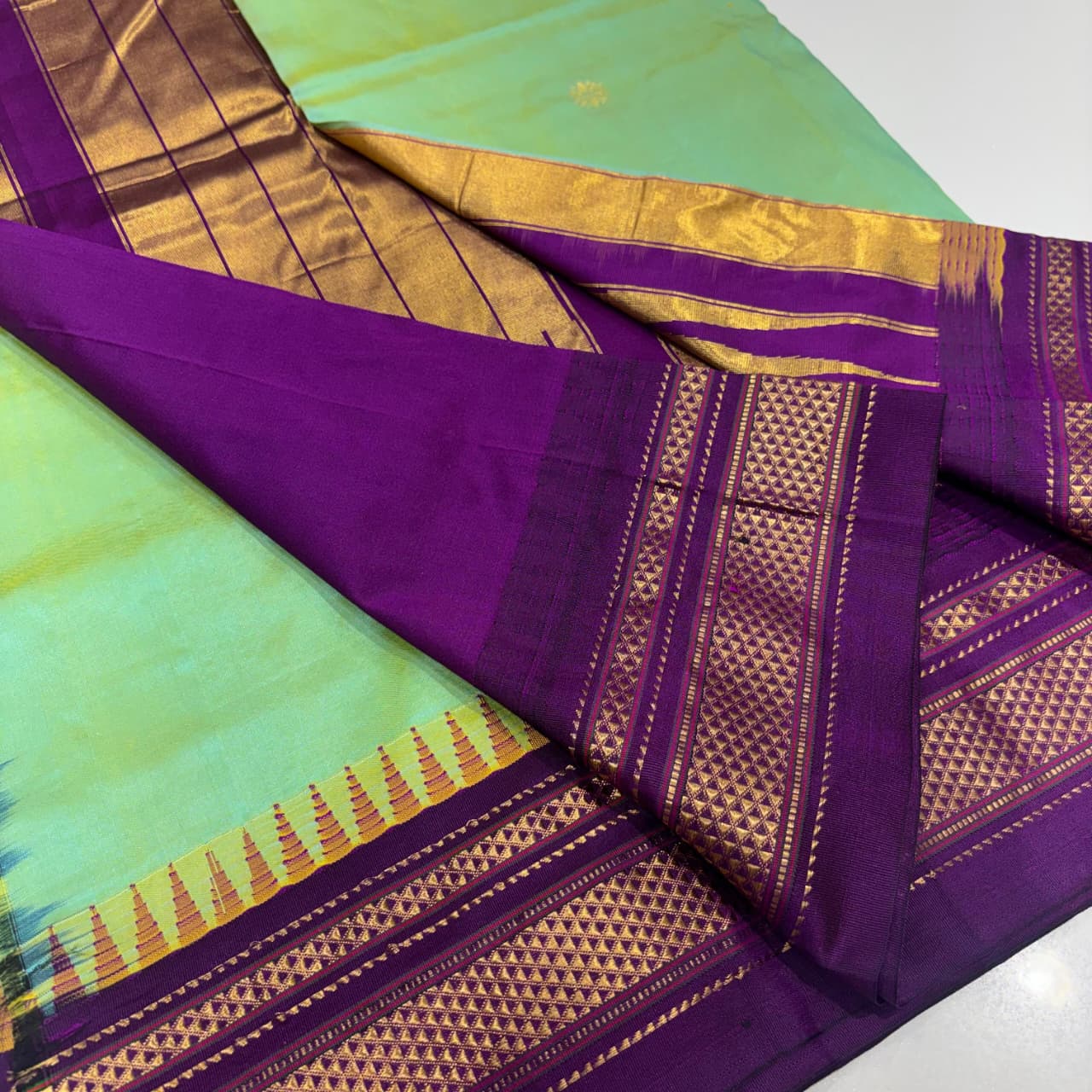 Pure Ilkal Silk Saree