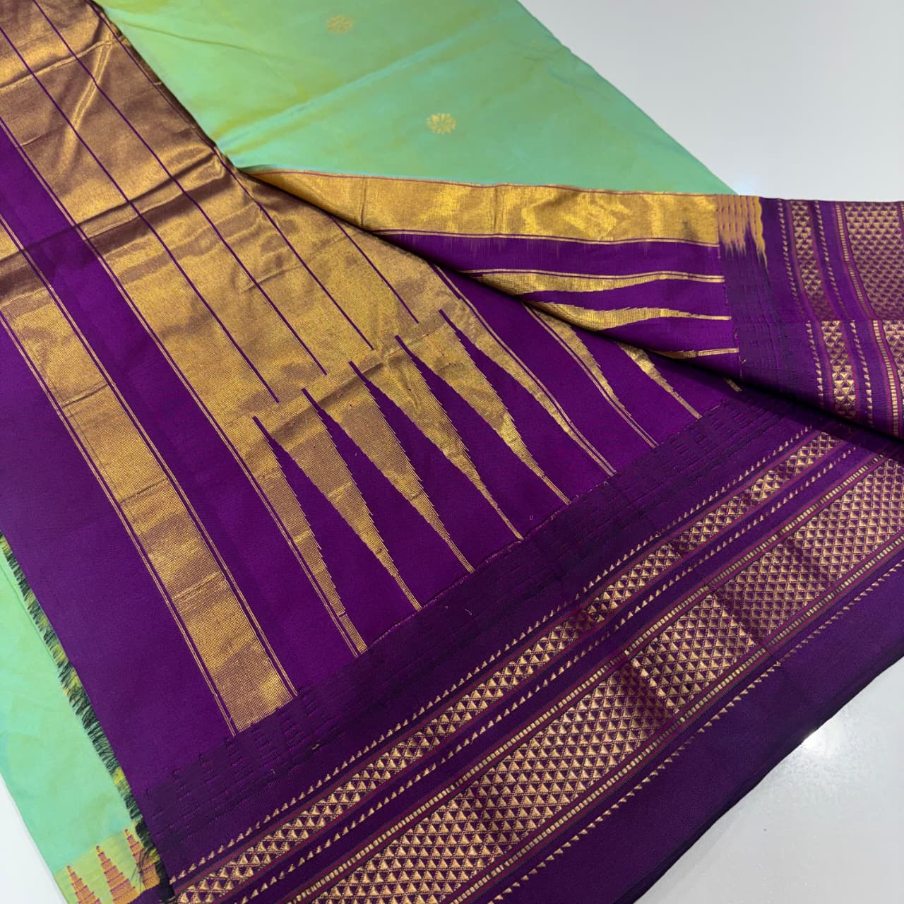 Pure Ilkal Silk Saree