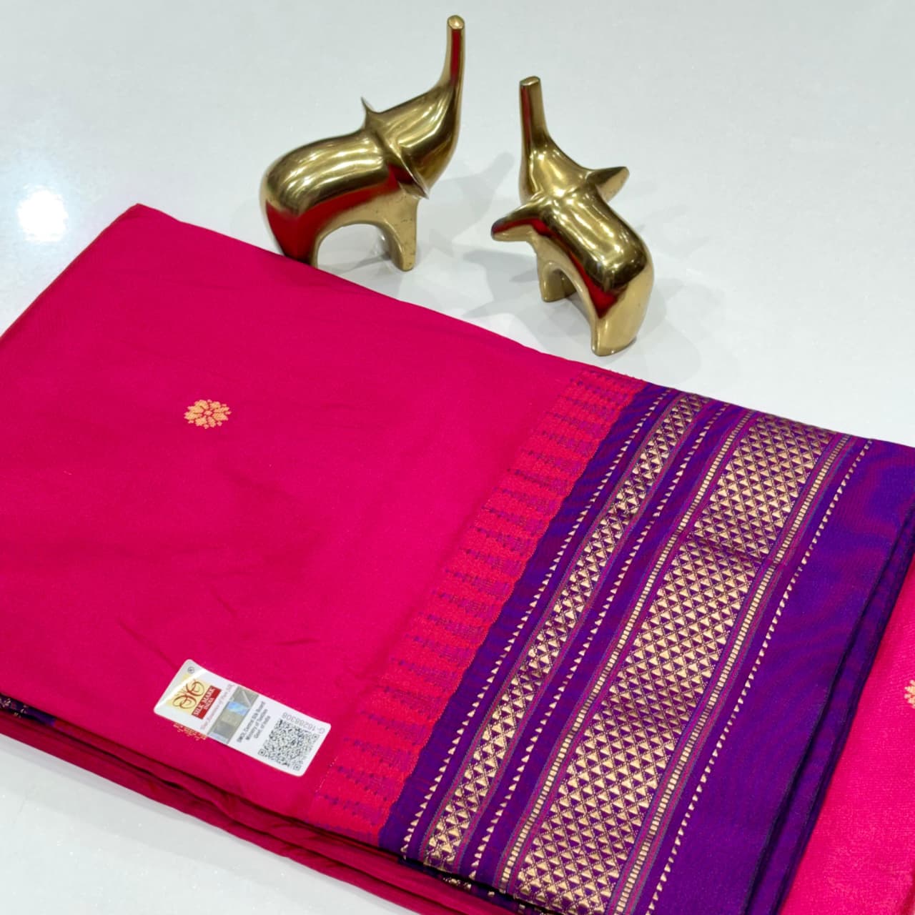 Pure Ilkal Silk Saree