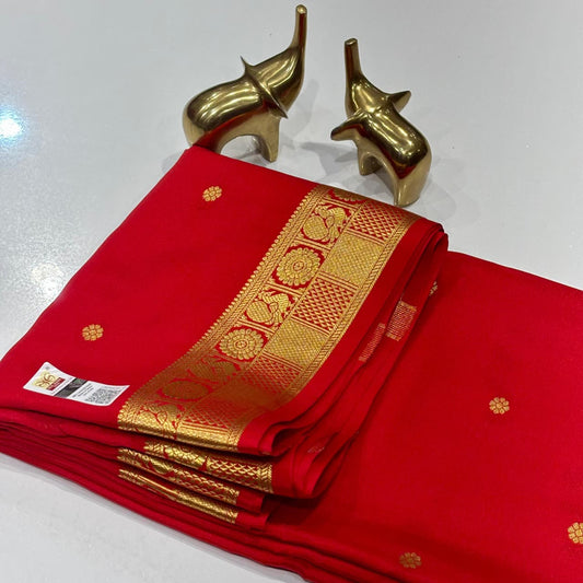 Pure Mysore Silk Saree