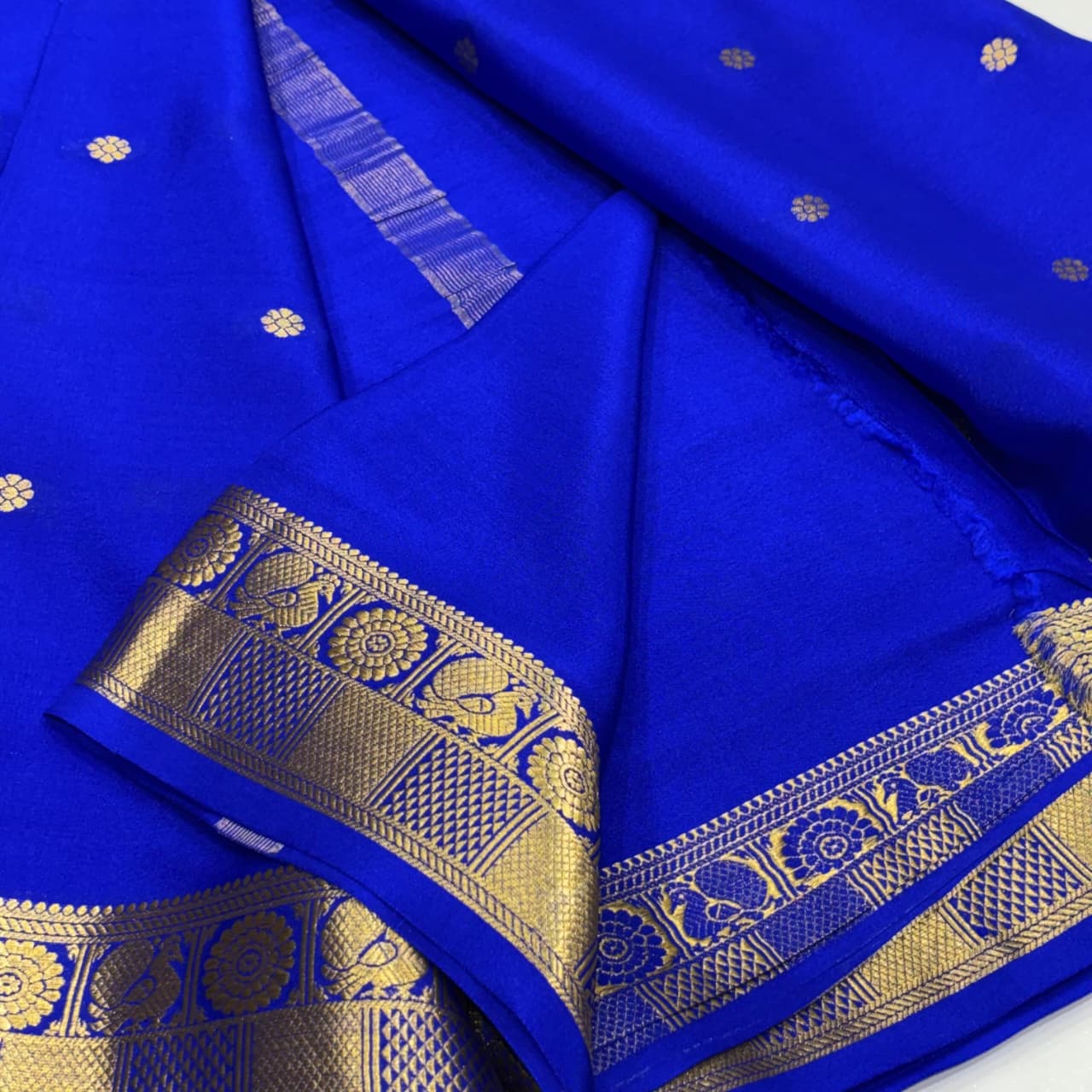 Pure Mysore Silk Saree