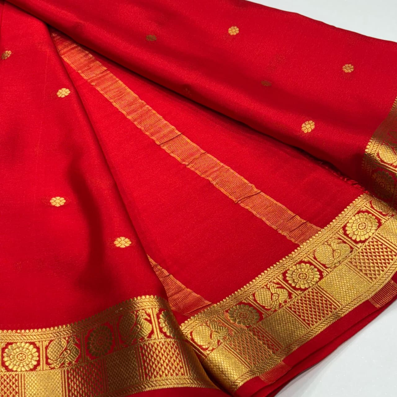 Pure Mysore Silk Saree