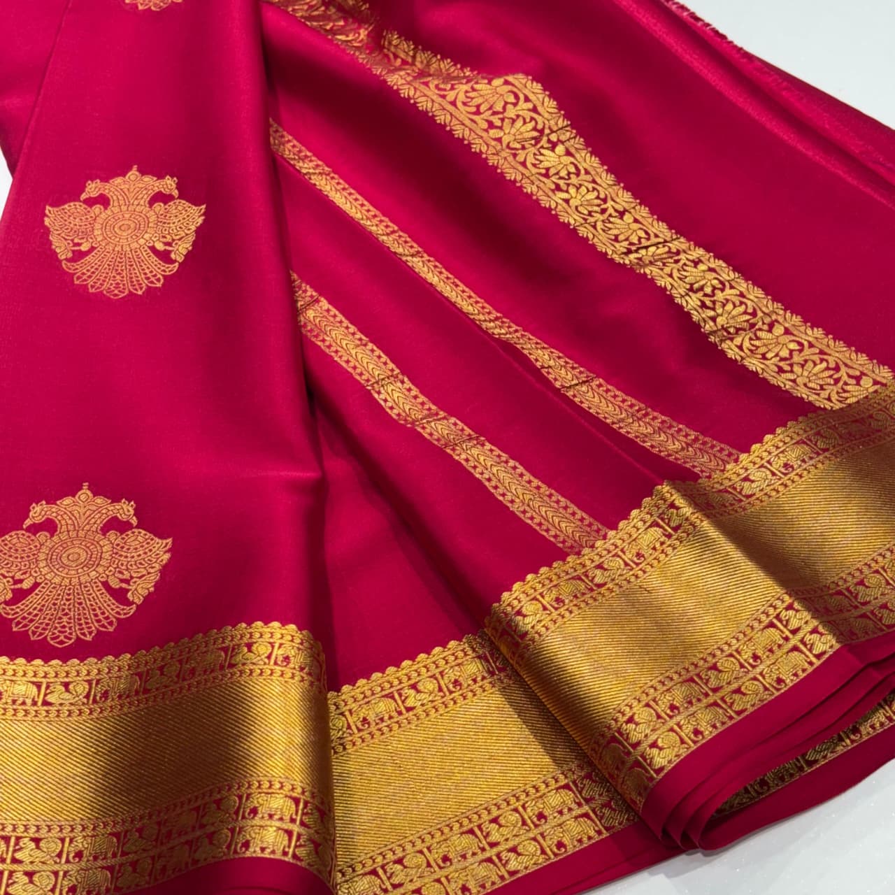 Pure Mysore Silk Saree