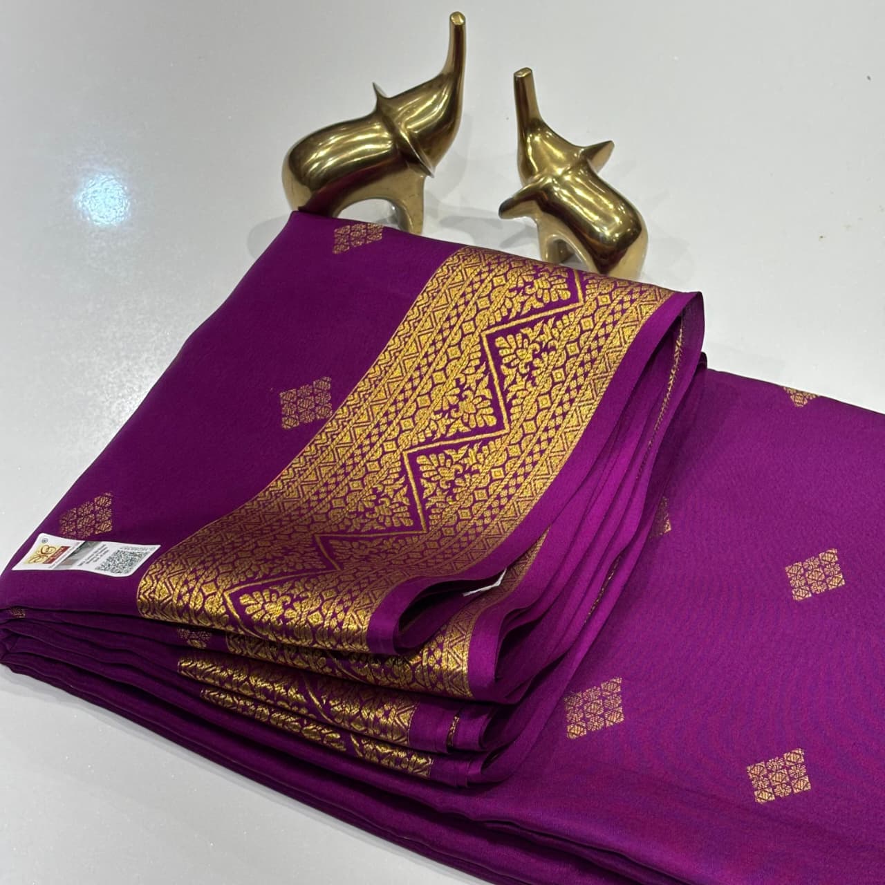 Pure Mysore Silk Saree
