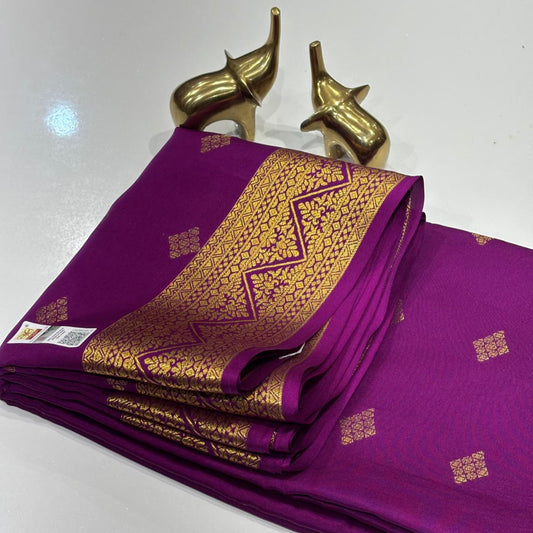 Pure Mysore Silk Saree