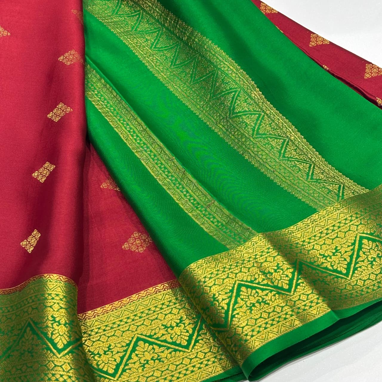 Pure Mysore Silk Saree