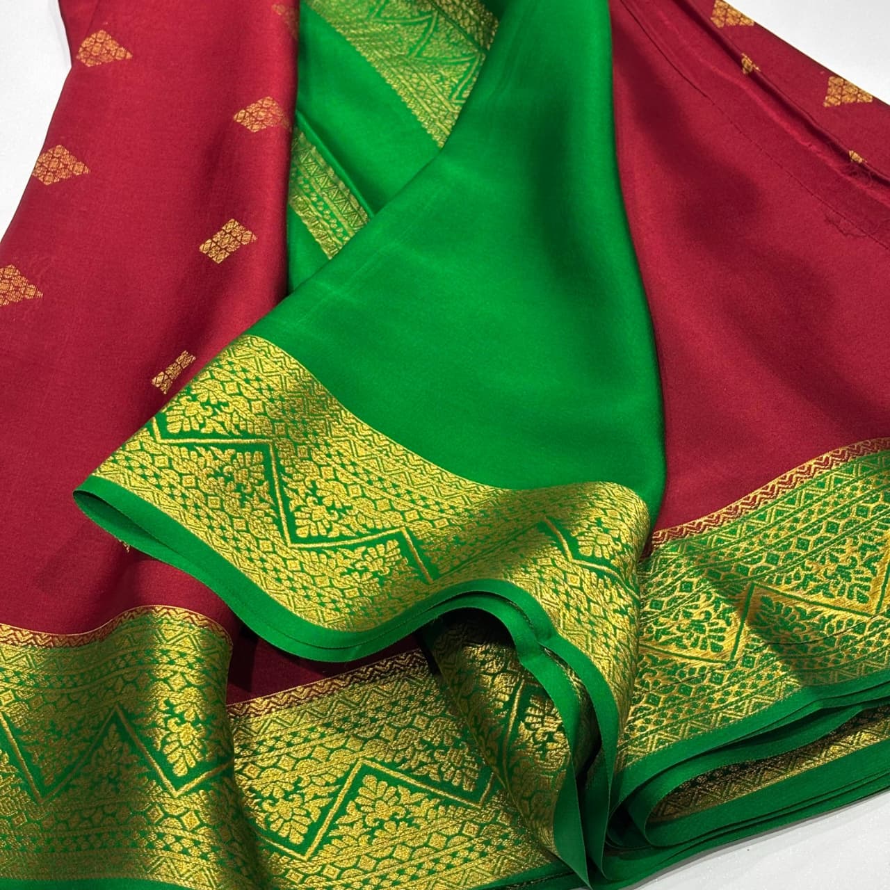 Pure Mysore Silk Saree