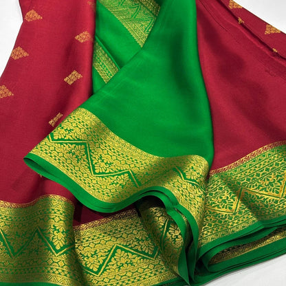 Pure Mysore Silk Saree