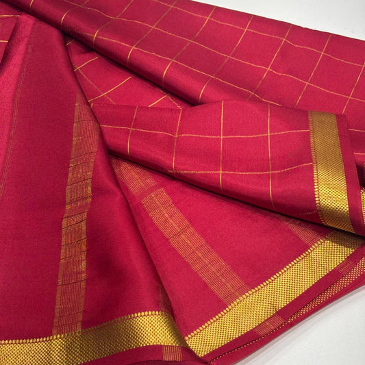 Pure Mysore Silk Saree
