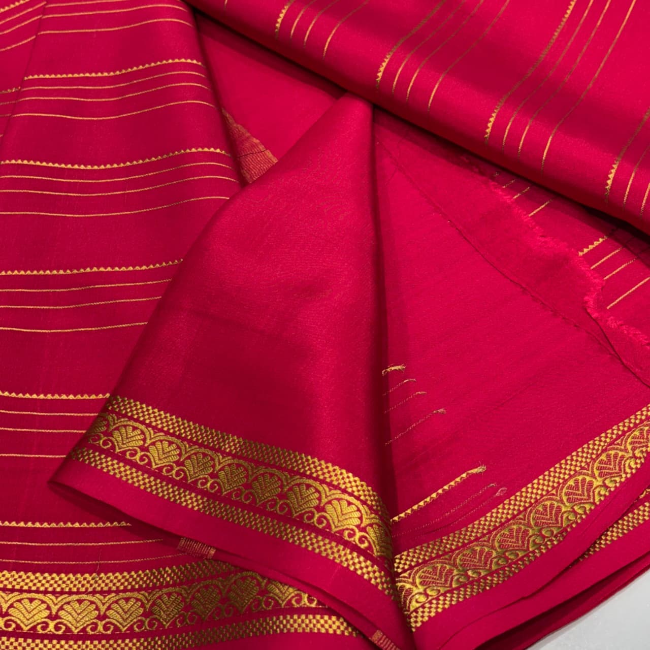 Pure Mysore Silk Saree
