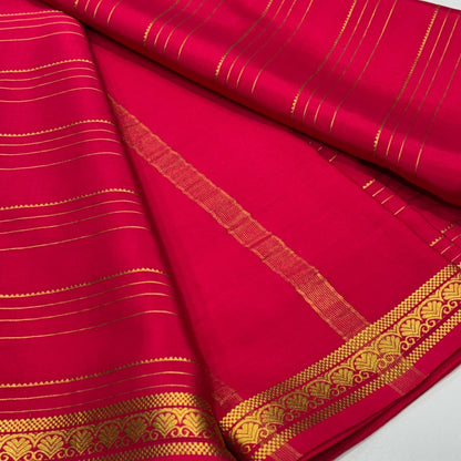 Pure Mysore Silk Saree