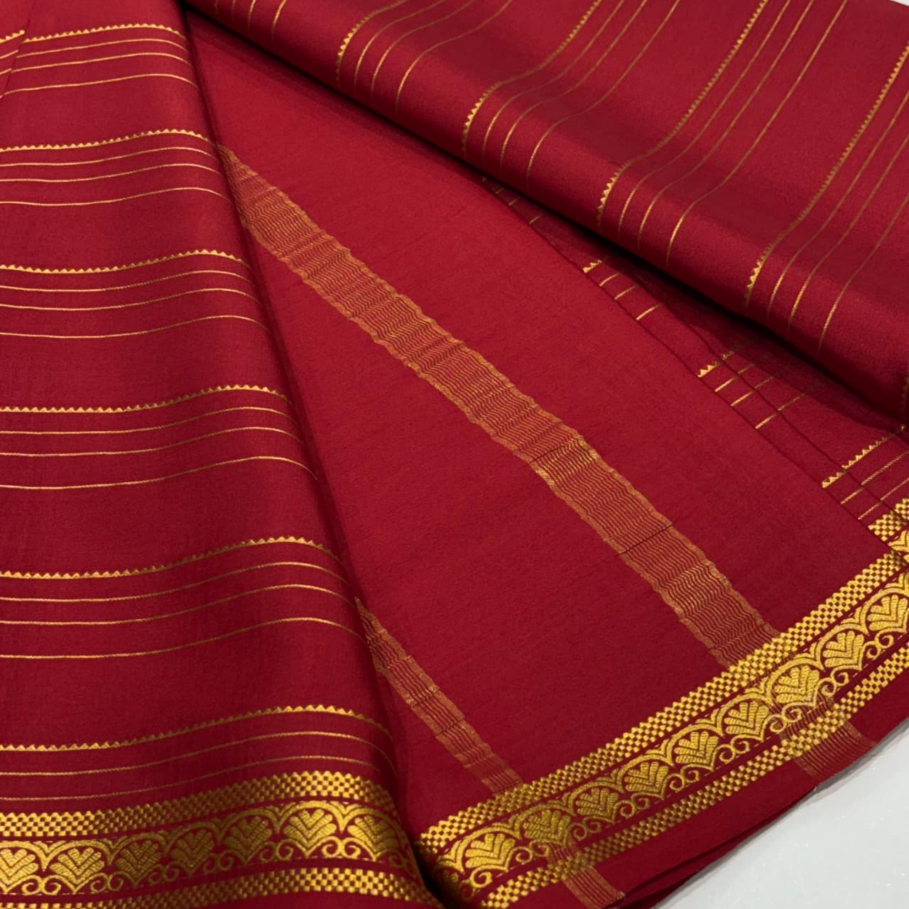 Pure Mysore Silk Saree