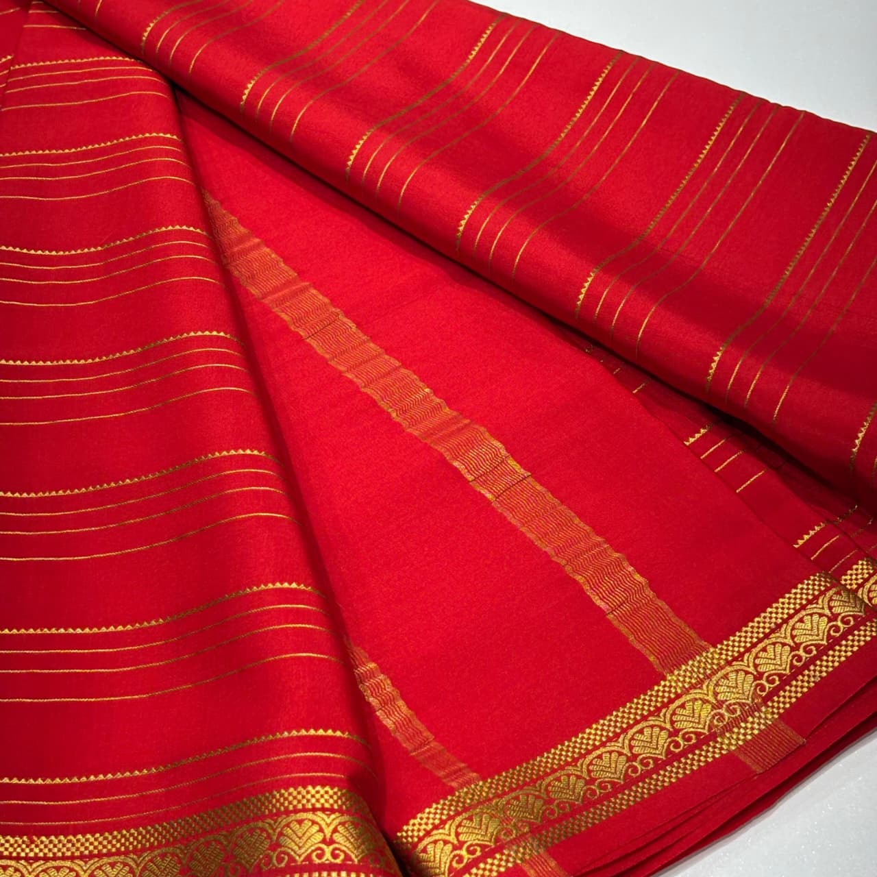 Pure Mysore Silk Saree