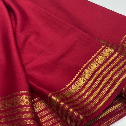 Pure Mysore Silk Saree