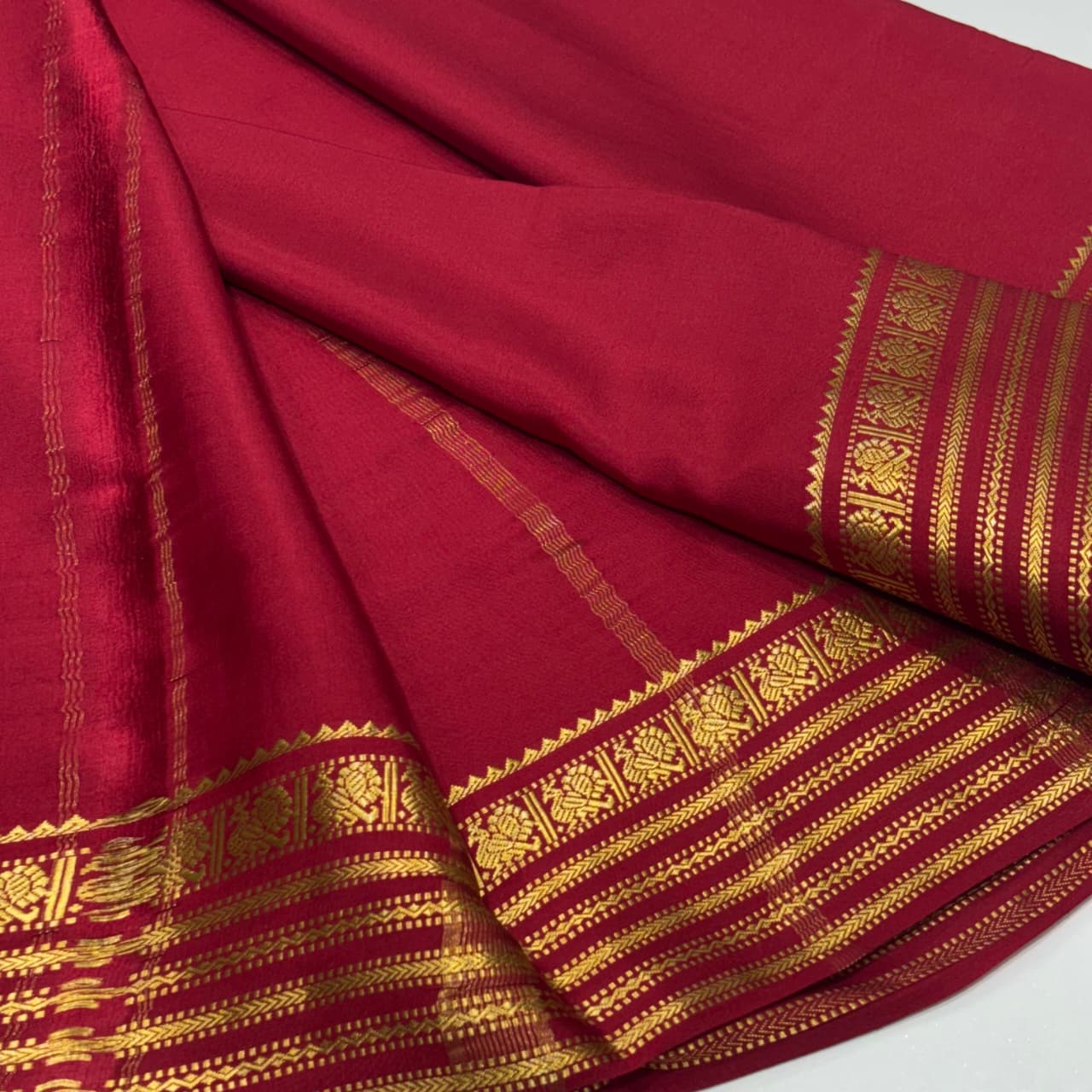 Pure Mysore Silk Saree