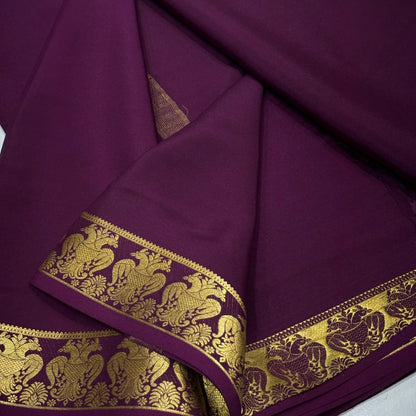 Pure Mysore Silk Saree