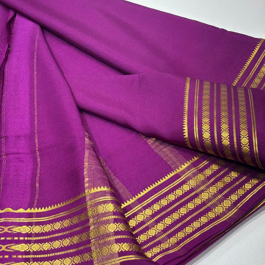 Pure Mysore Silk Saree