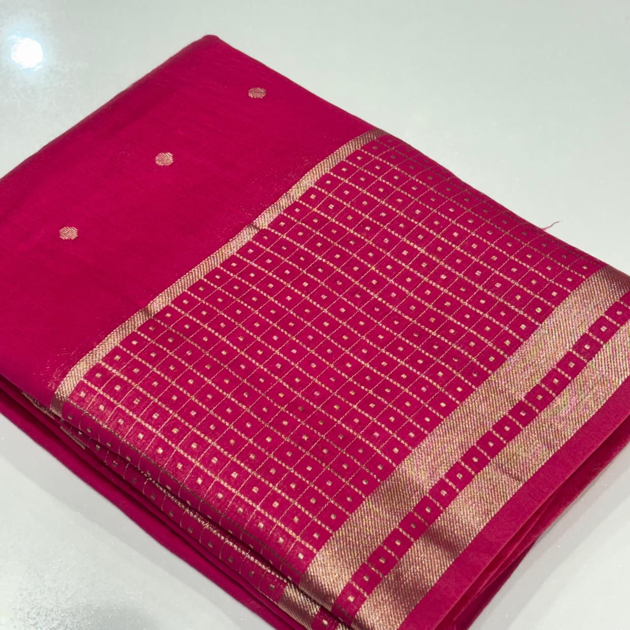 Chanderi Silk Cotton Saree