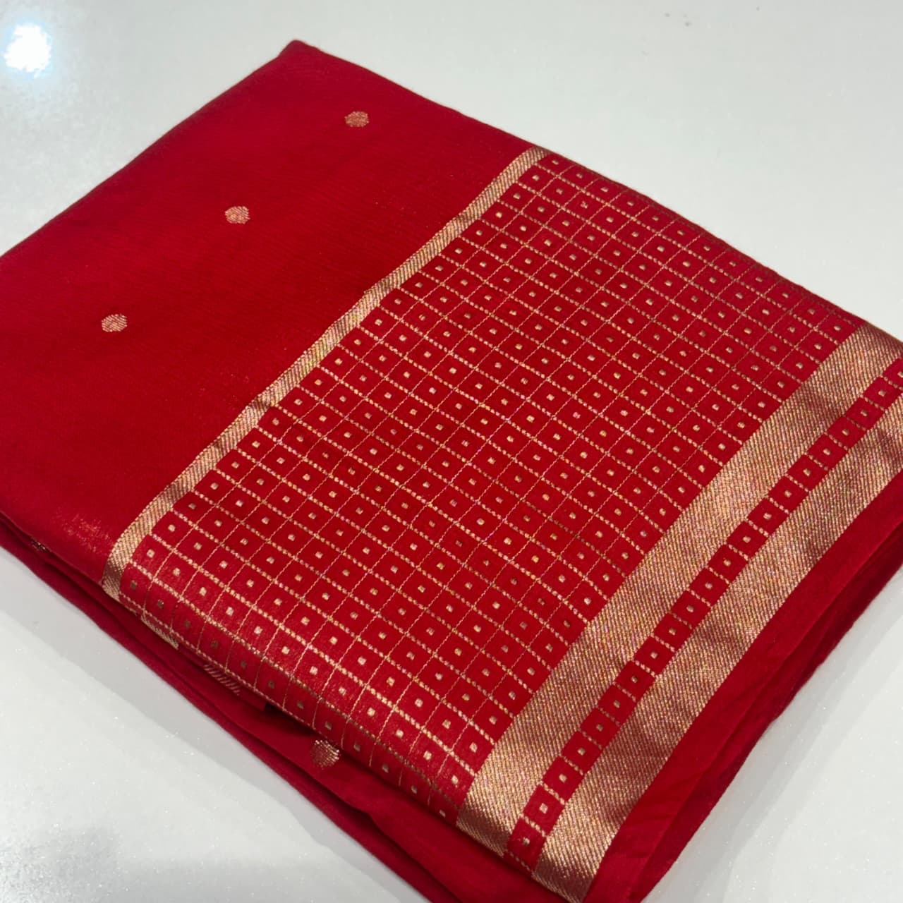 Chanderi Silk Cotton Saree