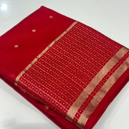 Chanderi Silk Cotton Saree