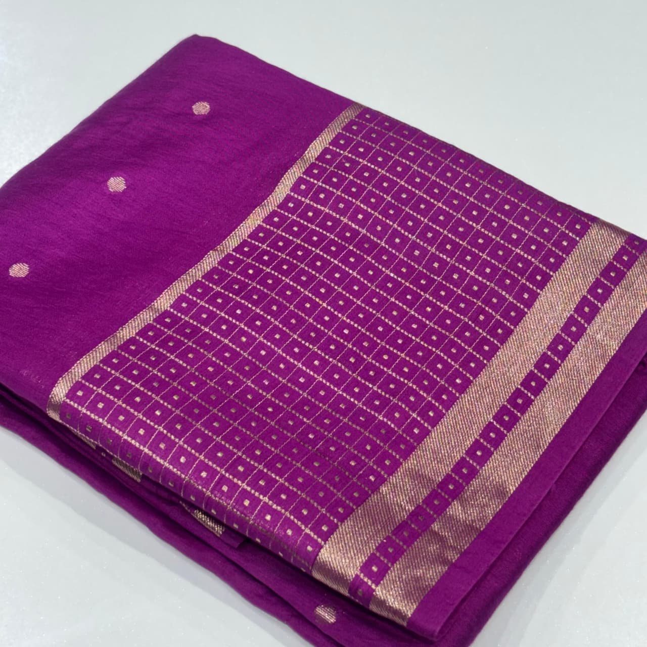 Chanderi Silk Cotton Saree