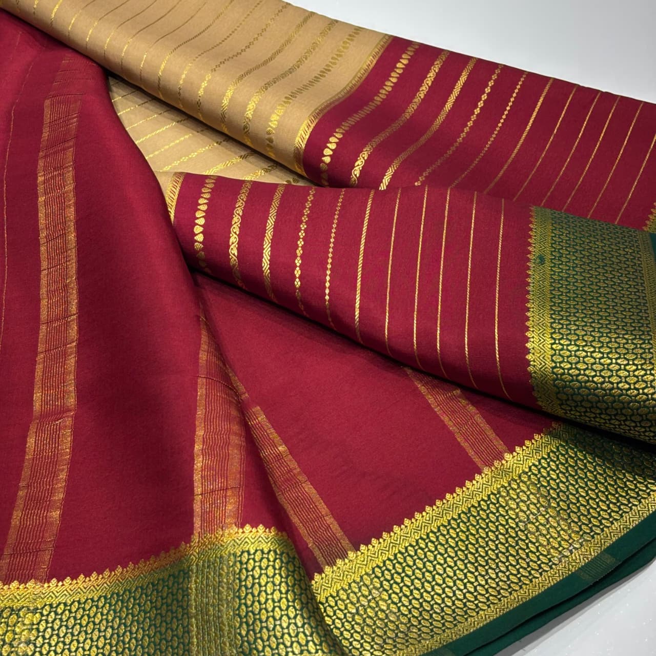 Pure Mysore Silk Saree