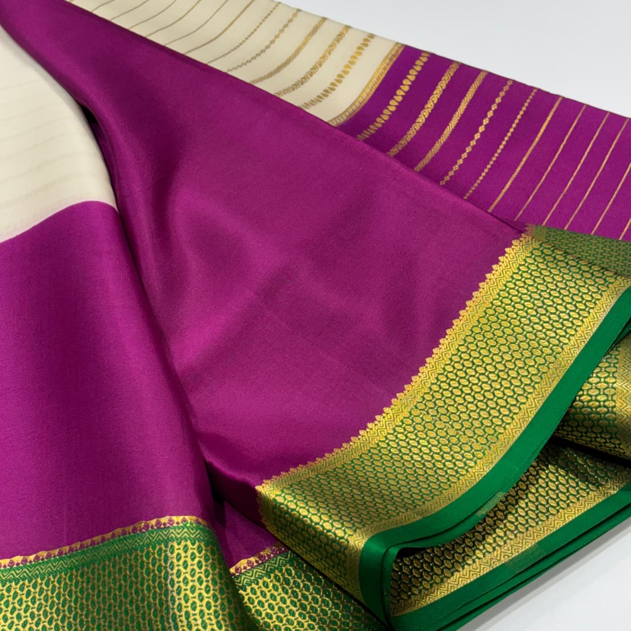 Pure Mysore Silk Saree
