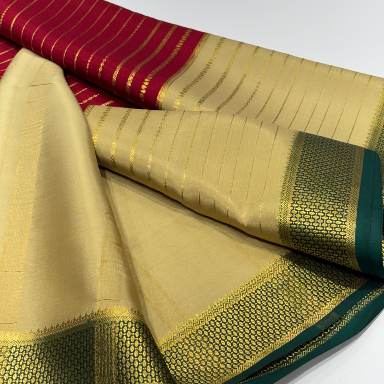 Pure Mysore Silk Saree